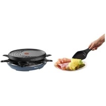 TEFAL Appareil a raclette 3en1, Colormania Raclette, Grill et Crepes,