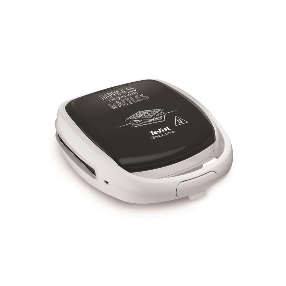 TEFAL Croque gaufre, Jeux de plaque inclus, Indicateur lumineux, Loque