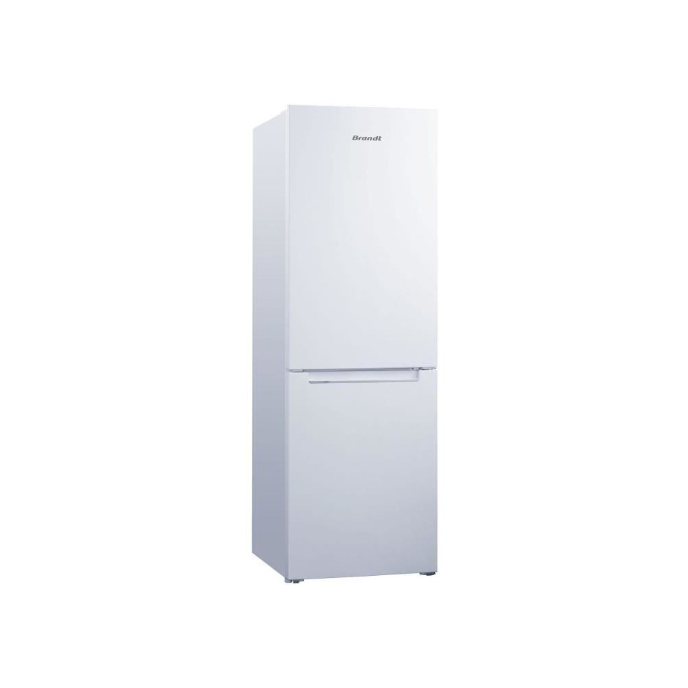 Réfrigérateur combiné - BRANDT - BFC8600EW - 293 L - 60 x 60 x 185,8 cm - Blanc