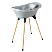 THERMOBABY Pack baignoire VASCO 5 en 1 Gris charme - Fabriqué en Fran