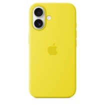 APPLE iPhone 16 - Coque en silicone avec MagSafe - Star Fruit