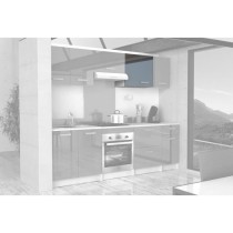 START Meuble haut de cuisine L 60 cm - Gris Brillant