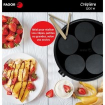 FAGOR FG985 - Crepiere - 30 cm - 1200 W - Anti-adhésif