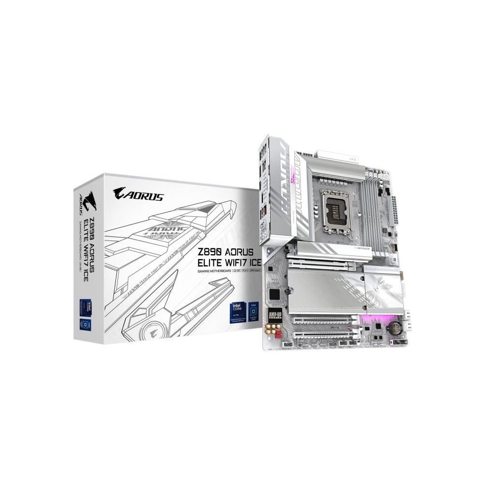 Carte mere - GIGABYTE - Z890 A ELITE WF7 ICE