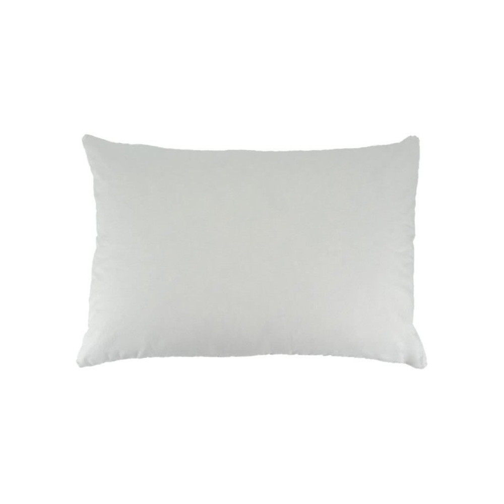 Oreiller TOISON D'OR Daisy en plumette et duvet 50x70cm - Blanc