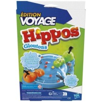 Hippos gloutons Voyage, jeu de société de voyage pour 2 joueurs, des 4 ans, Hasbro Gaming