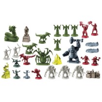 HeroQuest, pack de quete Les jungles de Delthrak, jeux de rôle pour 2 a 5 joueurs, des 14 ans, systeme de jeu HeroQuest requis