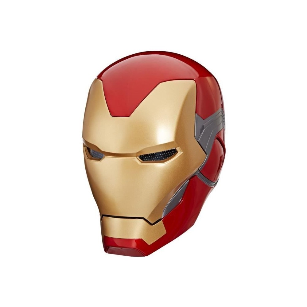 Casque électronique Iron Man, avec effets lumineux, jouet de cosplay premium de collection pour adultes, Marvel Legends Series