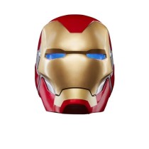 Casque électronique Iron Man, avec effets lumineux, jouet de cosplay premium de collection pour adultes, Marvel Legends Series