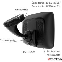 Navigateur GPS pour voiture TOM TOM GO Superior avec écran HD 7 et ca