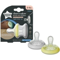 Sucette Tommee Tippee Closer to Nature Nuit Fluorescente 0-6m Lot de 2