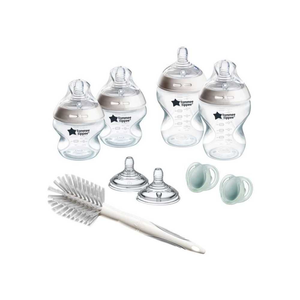 Coffret biberons - TOMMEE TIPPEE - NATURAL START - 4x biberons 150 ml