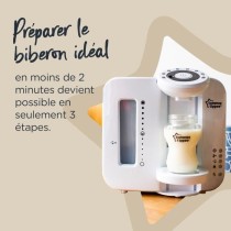 TOMMEE TIPPEE Préparateur Chauffe Biberons, Perfect Prep, Blanc