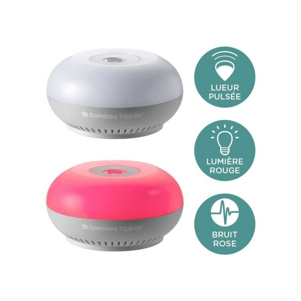 TOMMEE TIPPEE Veilleuse dreammaker avec lumiere rouge, bruit rose et c