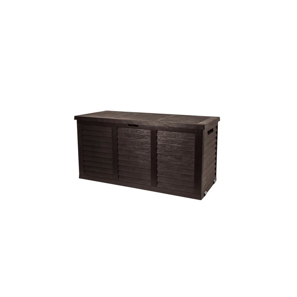 TOOD Malle / coffre de rangement en résine - 350 L - 119 x 52 x 58 cm