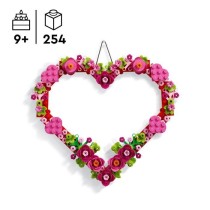 LEGO 40638 Décoration en Forme de Coeur - Jouet Pour Enfants de 9 Ans et Plus