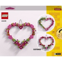 LEGO 40638 Décoration en Forme de Coeur - Jouet Pour Enfants de 9 Ans et Plus