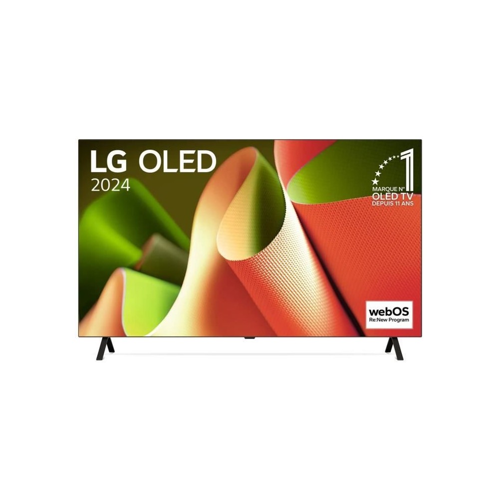 LG 55B4 - TV OLED 55 (139 cm) - 4K UHD 3840x2160 - a8 AI Processor 4K - HDR - Smart TV - 4xHDMI 2.1 - WiFi