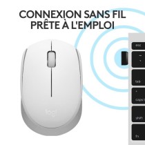 Souris - Sans Fil - Logitech - M171 - Ambidextre - Blanc