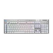 Clavier gamer - sans fil - Logitech G - G915 X - Switch tactile - AZERTY - Blanc