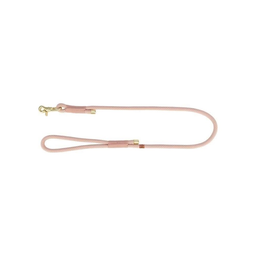 Laisse TRIXIE Soft Rope - S–XL: 1m - ø 10 mm - Rose et rose clair