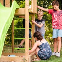 Aire de jeux en bois EASY XPERIENCE TRIGANO - 6 enfants