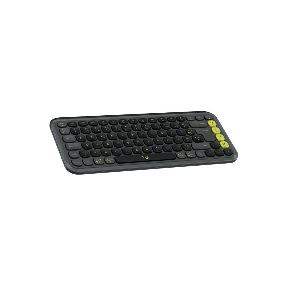 Clavier - Sans fil - Logitech - Pop Icon Keys - AZERTY - Graphite