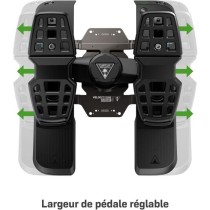 Pédales de direction universelle - TURTLE BEACH - VelocityOne - Noir