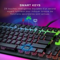 Clavier gaming PC optique et mécanique - TURTLE BEACH - Vulcan II Max