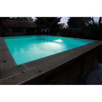 Spot LED 350 blanc pour piscines bois UBBINK - ABS - IP68 - 24W - 12VA