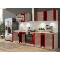 ULTRA Cuisine complete avec meuble four et plan de travail inclus L 30