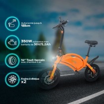 Draisienne électrique - URBANGLIDE - BIKE 140 ORANGE - 36V - 350W - P