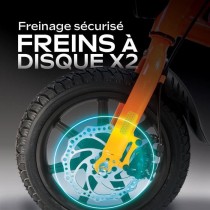 Draisienne électrique - URBANGLIDE - BIKE 140 ORANGE - 36V - 350W - P