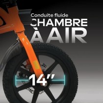 Draisienne électrique - URBANGLIDE - BIKE 140 ORANGE - 36V - 350W - P