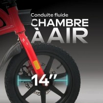 Draisienne électrique - URBANGLIDE - BIKE 140 RED - 36V - 350W - Pneu