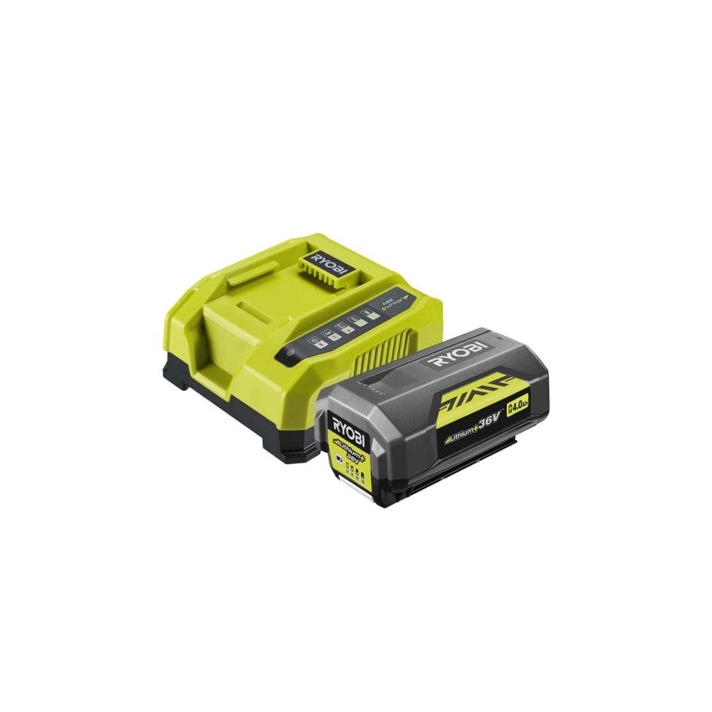 RYOBI - 1 batterie lithium+ 36V MAXPOWER 4,0 Ah et 1 chargeur rapide 6,0 A - RY36BC60A-140