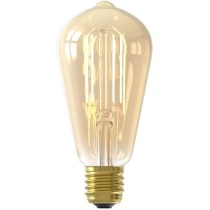 Ampoules connectées Calex Edison LED Filament connectée ST64 ambrée