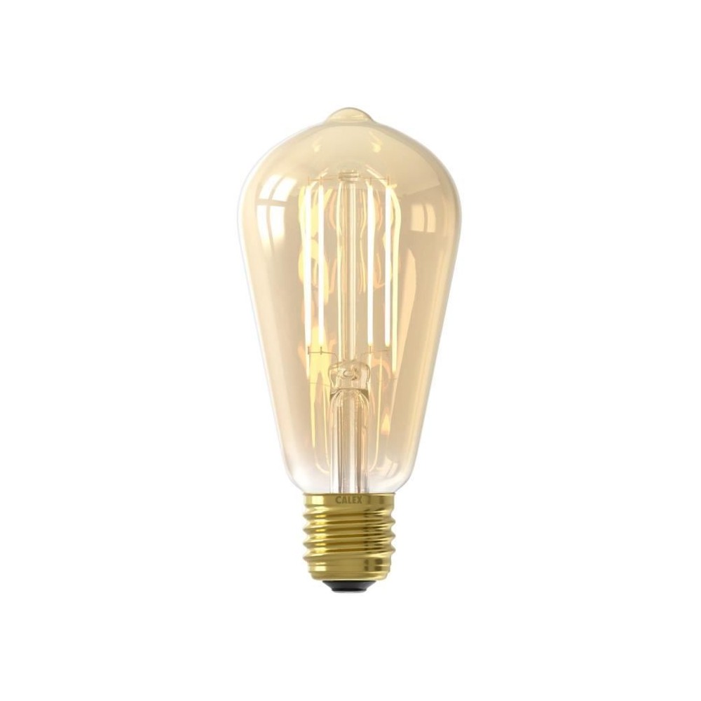 Ampoules connectées Calex Edison LED Filament connectée ST64 ambrée