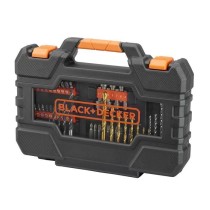 Coffret Vissage Perçage BLACK+DECKER A7231-XJ - 76 Accessoires Forets