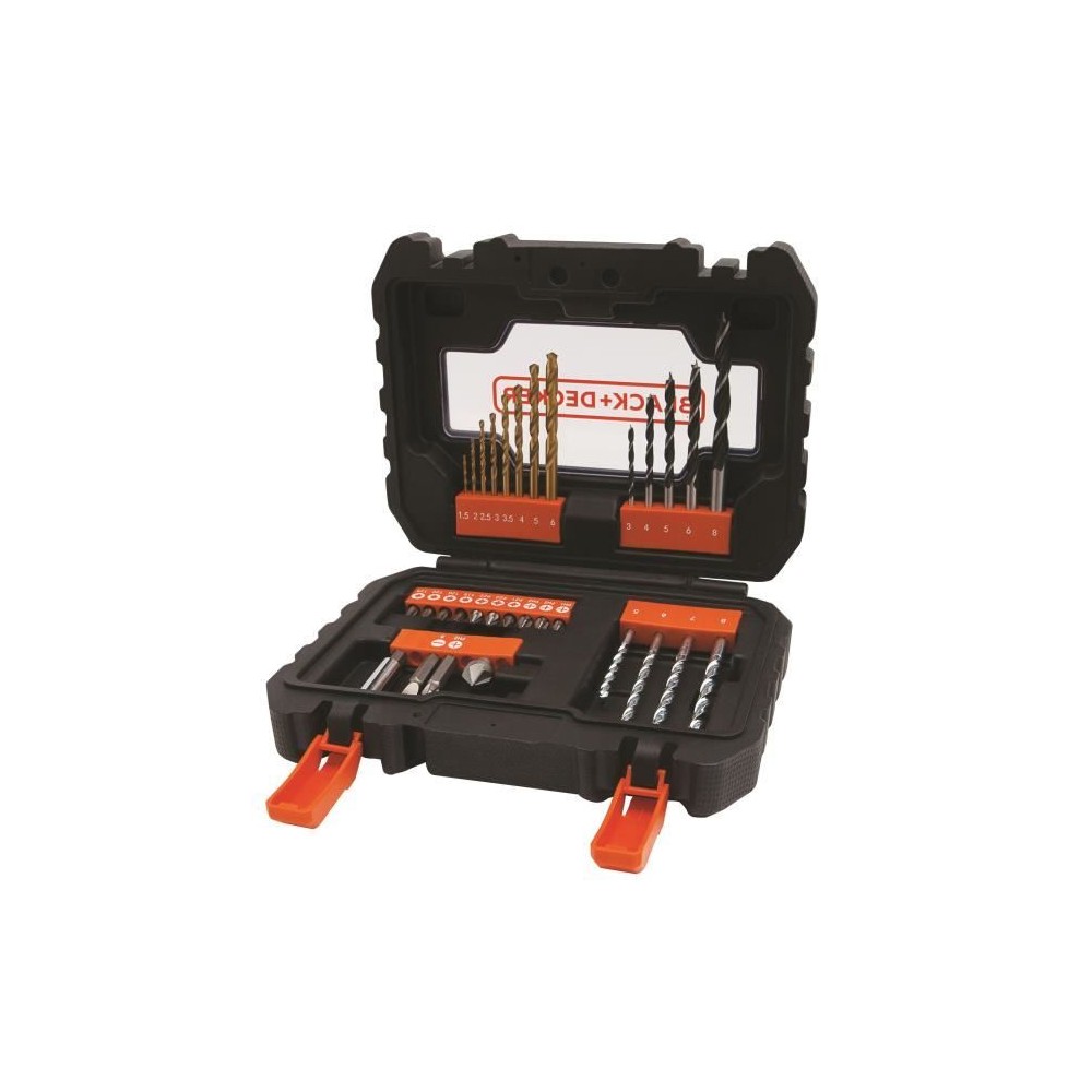 Coffret Vissage Perçage (31 Accessoires) BLACK+DECKER - A7233-XJ