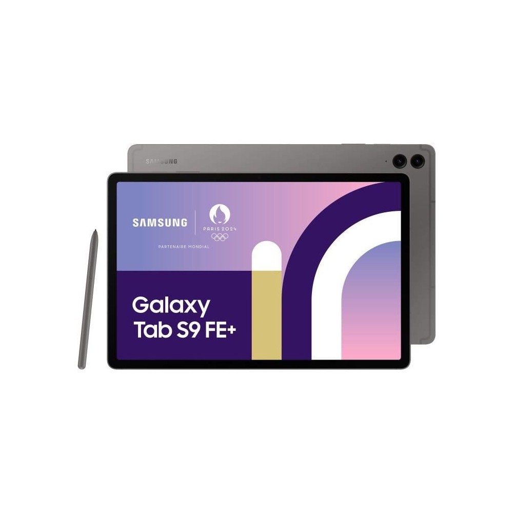 Tablette Tactile Samsung Galaxy Tab S9 FE+ 12,4 5G 256Go Anthracite