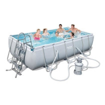 Kit Piscine hors sol tubulaire BESTWAY - Power Steel™ - 404 x 201 x