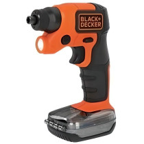 Tournevis Electrique sans fil BLACK+DECKER 3,6V avec 31 Embouts de Vis