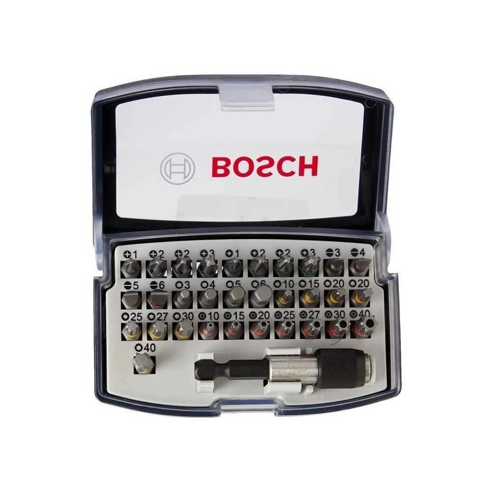 Jeu d'embouts de vissage BOSCH PROFESSIONAL 32 pieces (embout de vissa