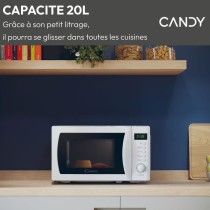 Micro-ondes Candy Idea CMWA20SDLW 700W Digital 20L Blanc - Fonction D