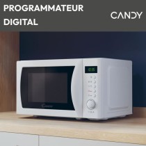 Micro-ondes Candy Idea CMWA20SDLW 700W Digital 20L Blanc - Fonction D