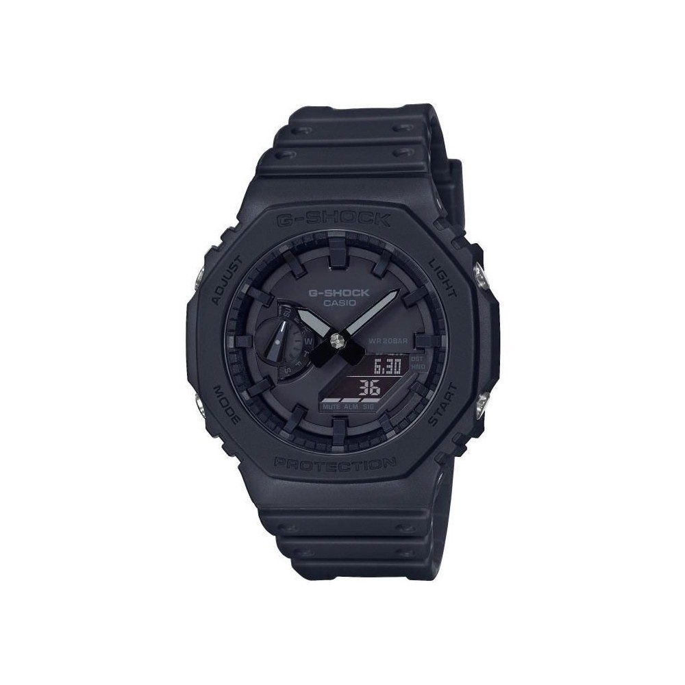 Montre G-SHOCK - CASIO - Résistante aux chocs - Multifonctions - Noir