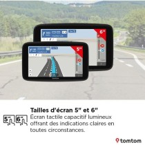 GPS - TOMTOM - GO Classic 6 EU 2eme Génération - Cartes Europe, Mises a Jour, Écran Tactile