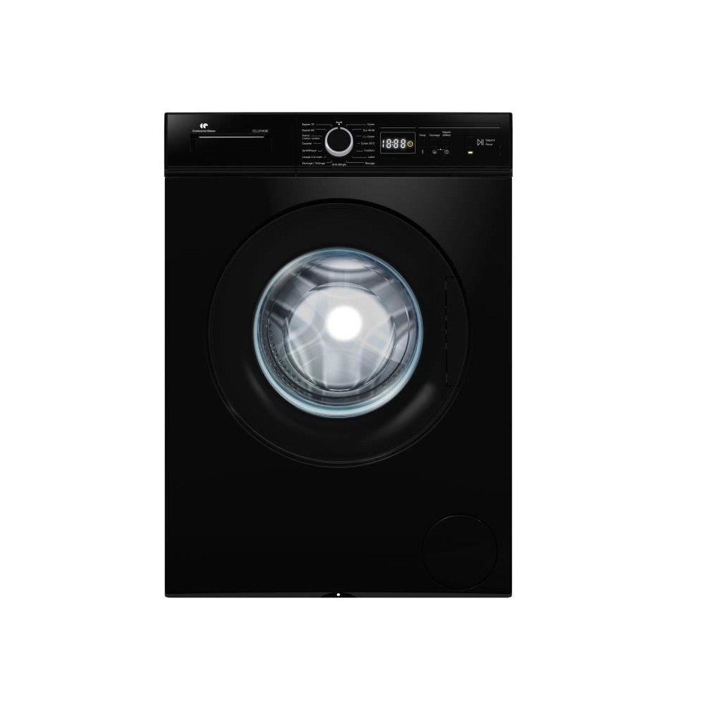 Lave-linge hublot CONTINENTAL EDISON CELL9140IB - 9kg - Largeur 59,6 c