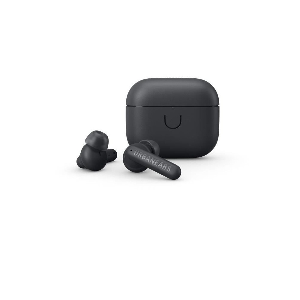 Ecouteurs sans fil Bluetooth - Urban Ears BOO TIP - Charcoal Black - 30h d'autonomie - Noir charbon